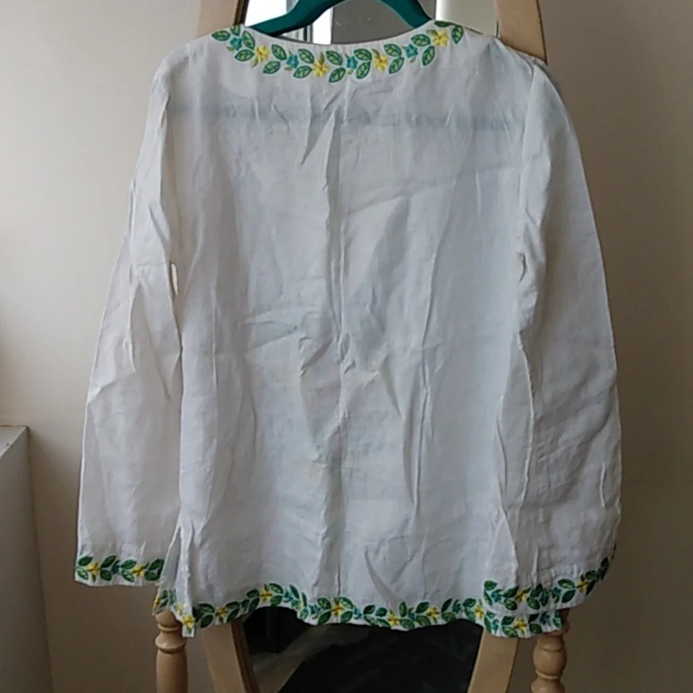 🌻 Lilly Pulitzer linen Tunic  Sz S EUC - Picture 6 of 8